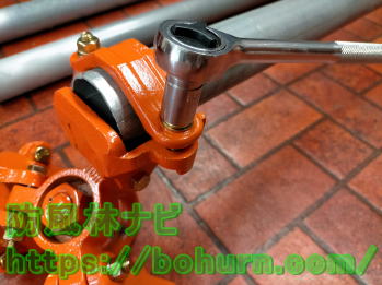 単管パイプの取付け